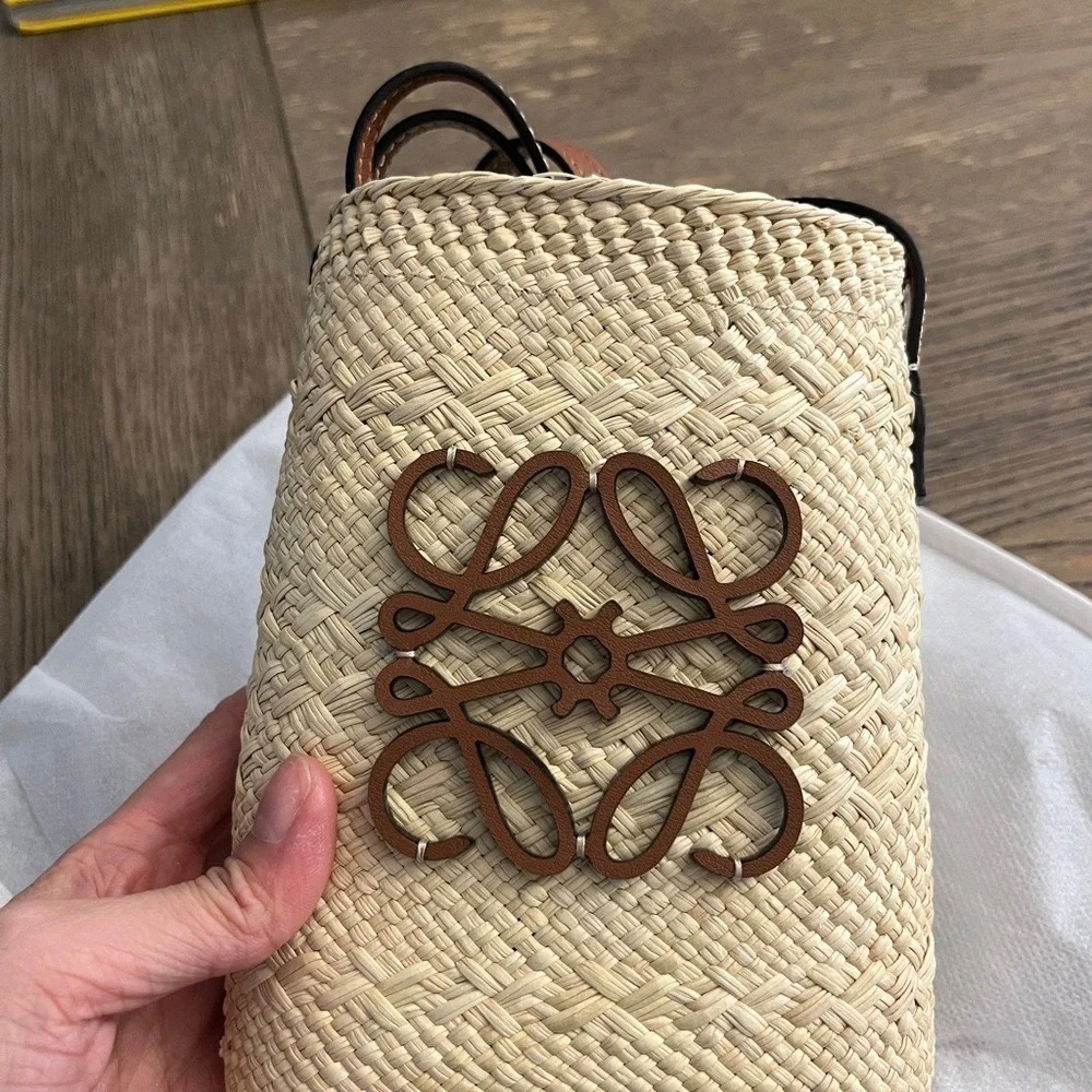 Loewe Mini Woven Crossbody Phone Pouch - Picture 3 of 8